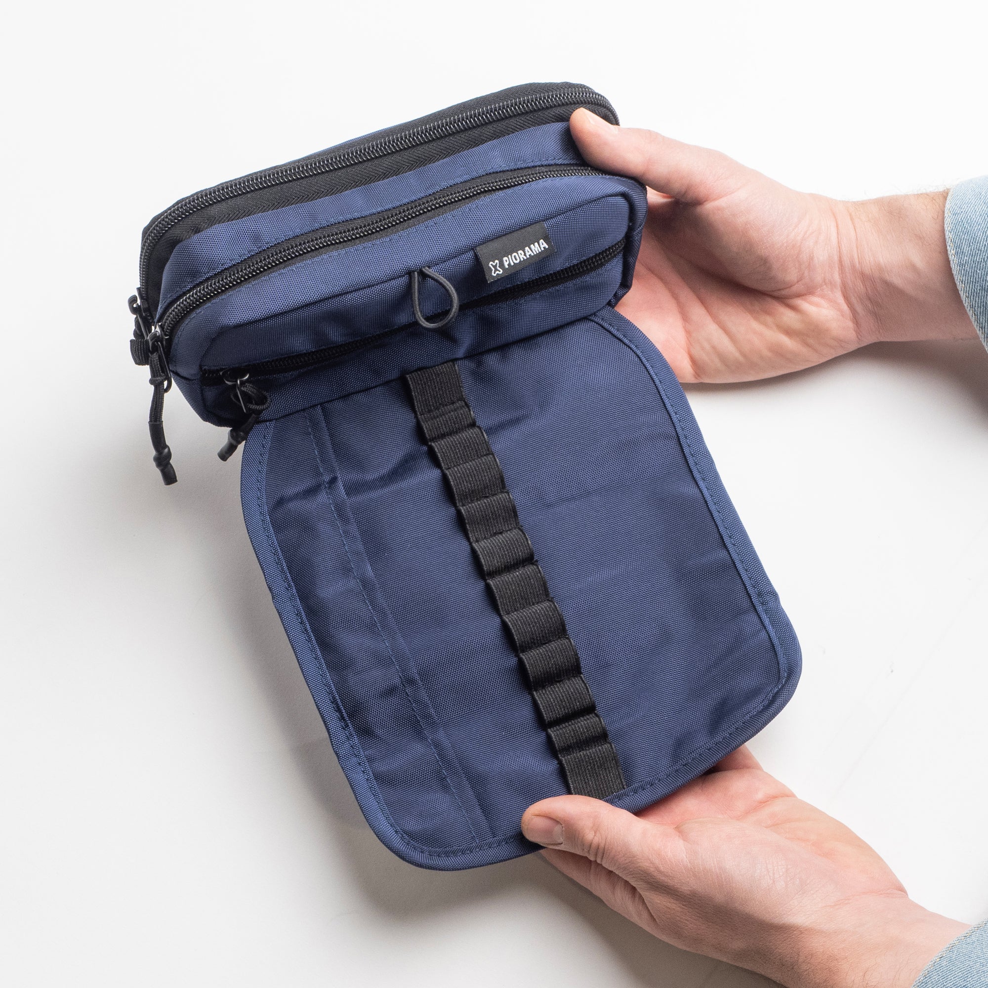 Trinity Pencil Case - Indigo
